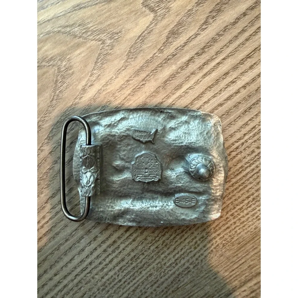 Western Express American by Birth Southern by Grace of God Belt Buckle USA NIB